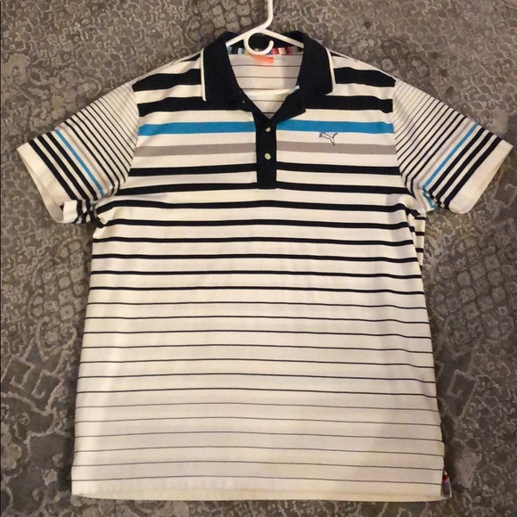 Puma Other - Puma Golf Polo Size XL Excellent Condition Stripe